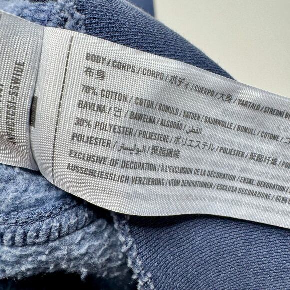 Abercrombie & Fitch | Blue Cropped Crewneck Sweatshirt - Picture 6 of 6